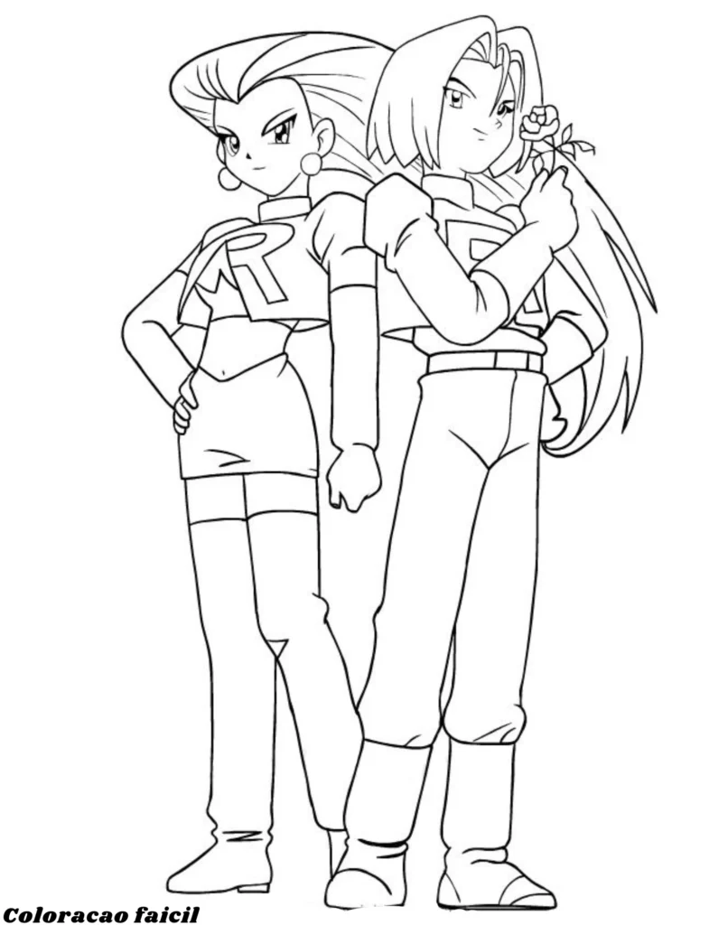 desenhos para colorir dos pokemons