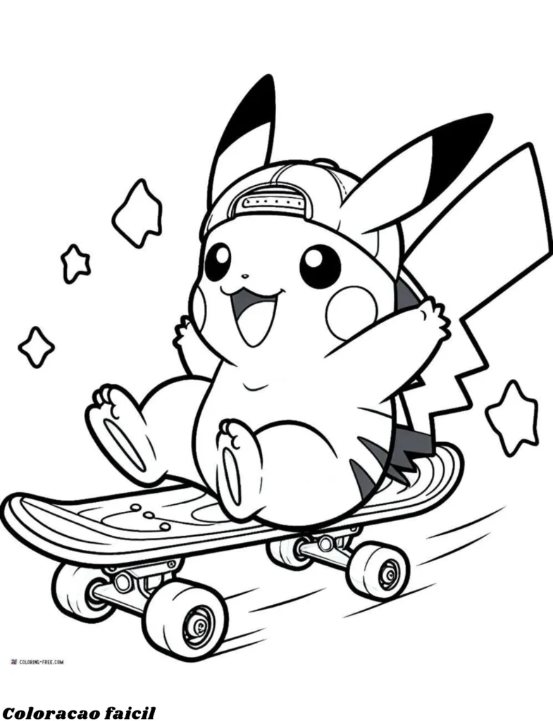 desenho pokemon para imprimir