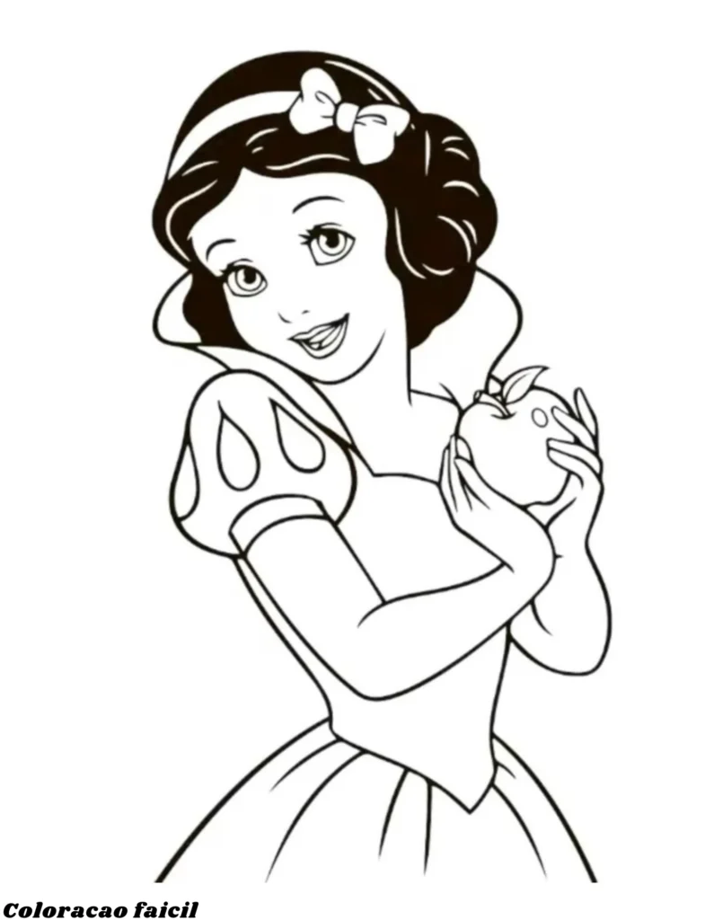 desenhos para colorir e imprimir pdf princesas

