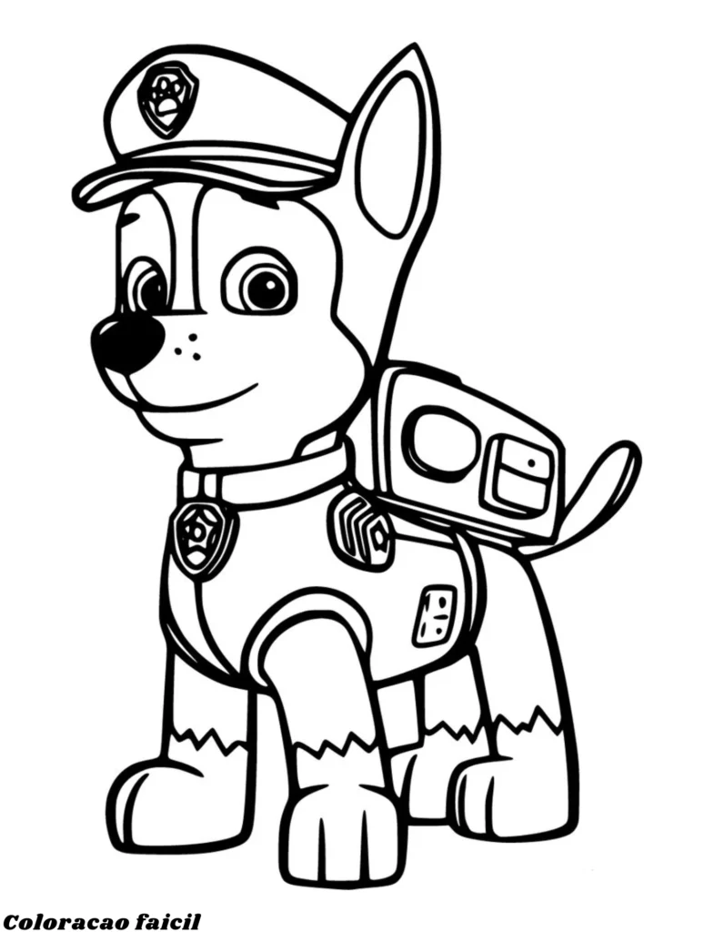 patrulha canina colorir