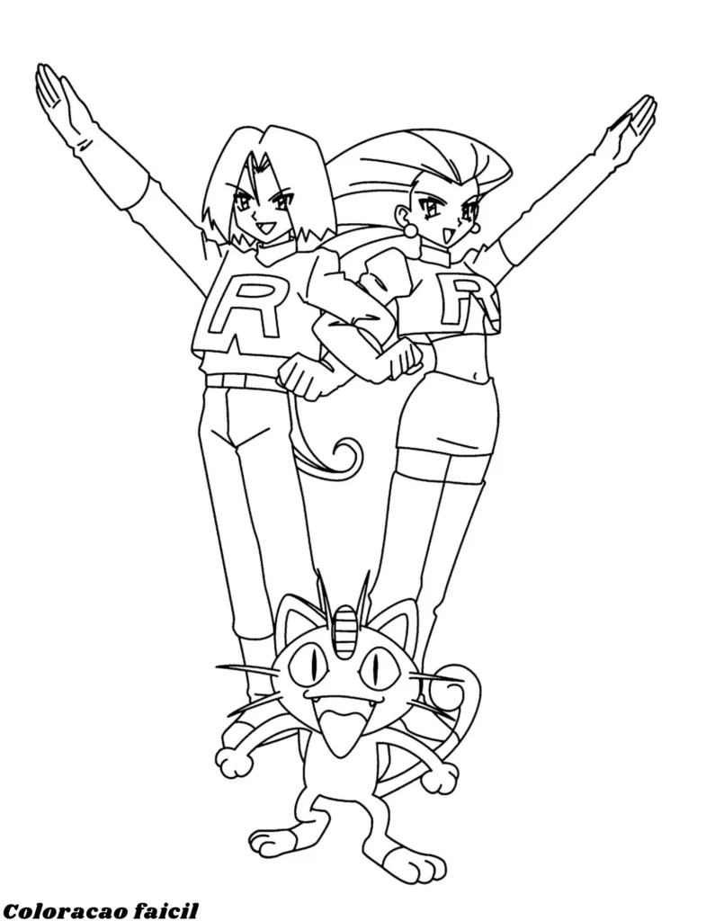 desenhos para colorir do pokemon