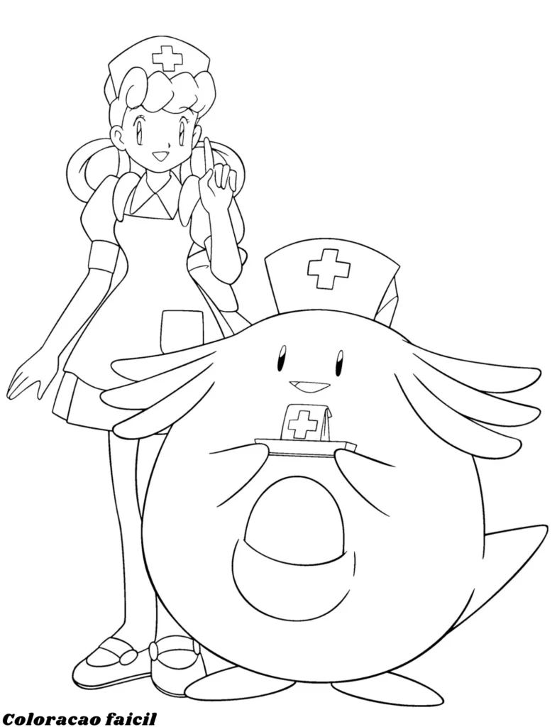 desenho pokemon para colorir