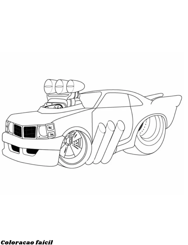 desenhos de carro para imprimir