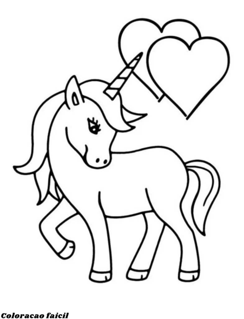 unicornio desenhos para colorir