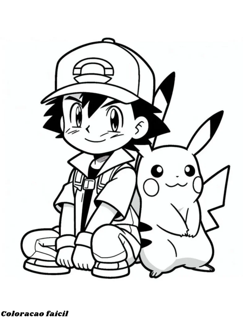 desenhos de colorir pokemon