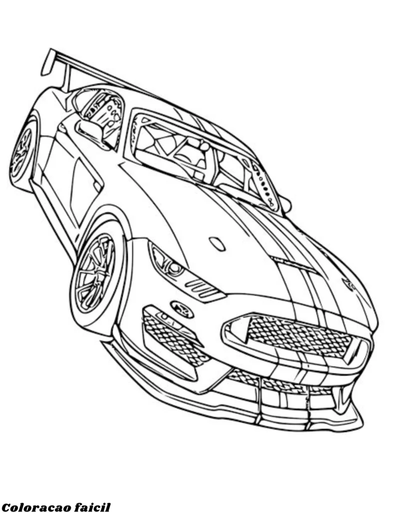 desenhos para colorir os carros