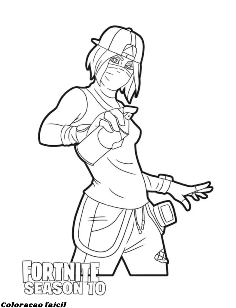 desenho de fortnite