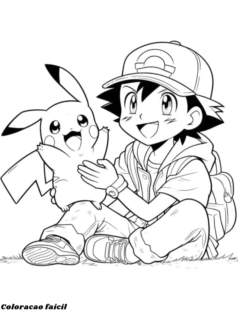 desenhos para colorir pokemons