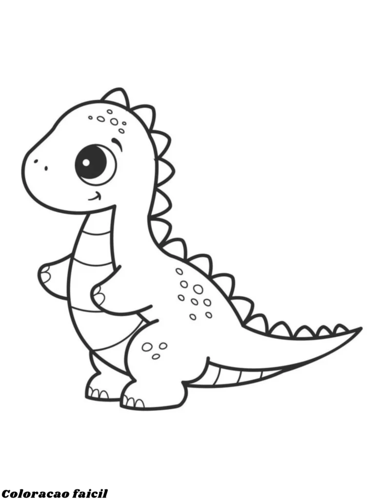 desenho de dinossauro imprimir