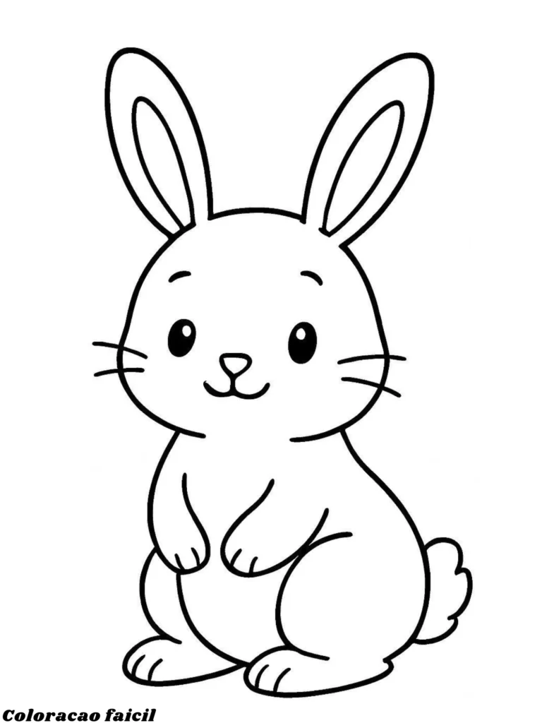 desenhos de coelhos para imprimir