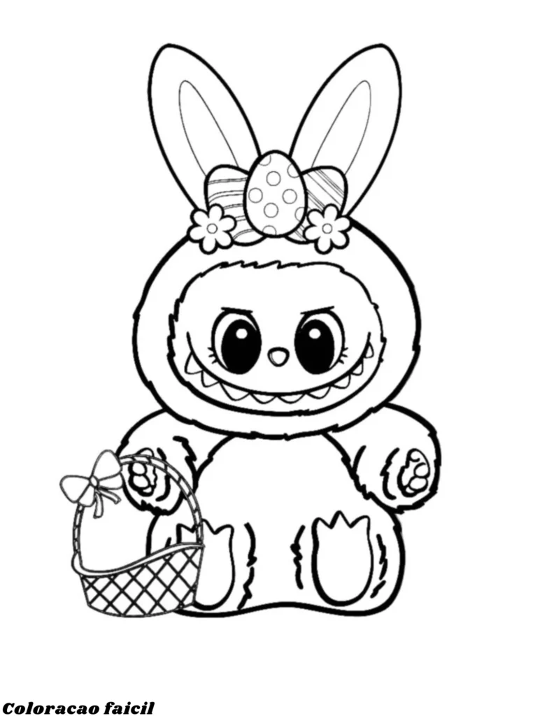 Entre as versões mais adoráveis desse famoso monstrinho de pelúcia
Dentre as variações mais encantadoras desse personagem que conquistou tantas pessoas, selecionamos uma ilustração especial: ele aparece segurando uma cesta, pronto para viver uma nova aventura.