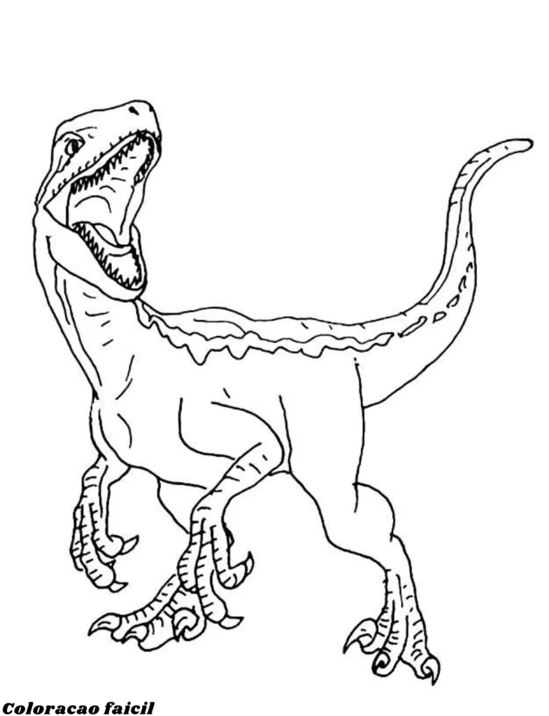 dinossauros desenho para colorir