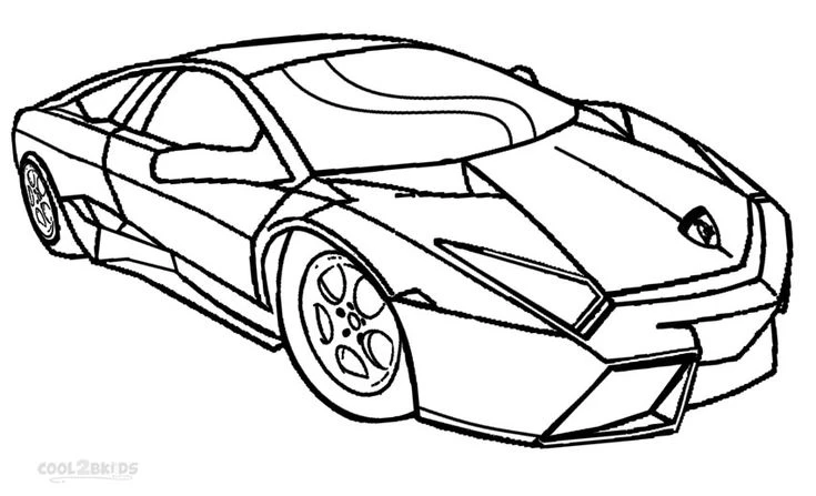 carros para colorir