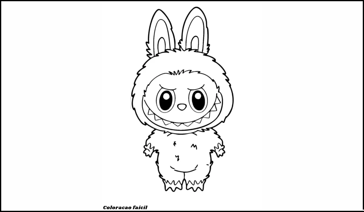 labubu para colorir