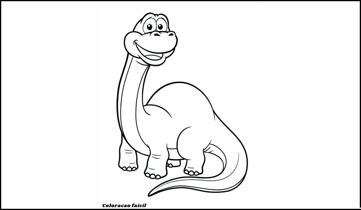 dinossauro para colorir