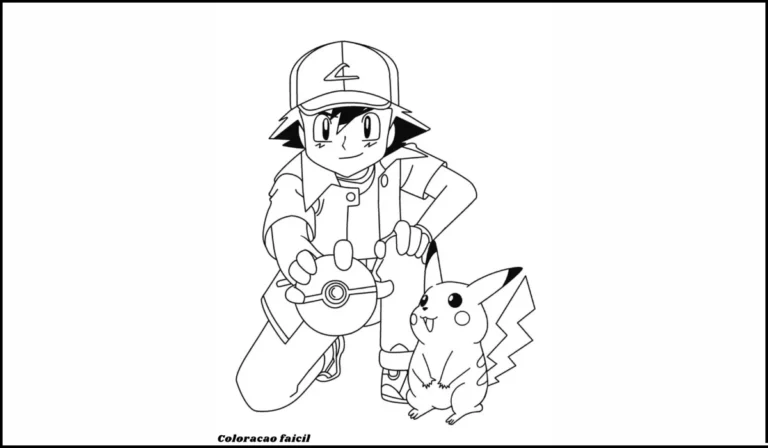 pokemon para colorir