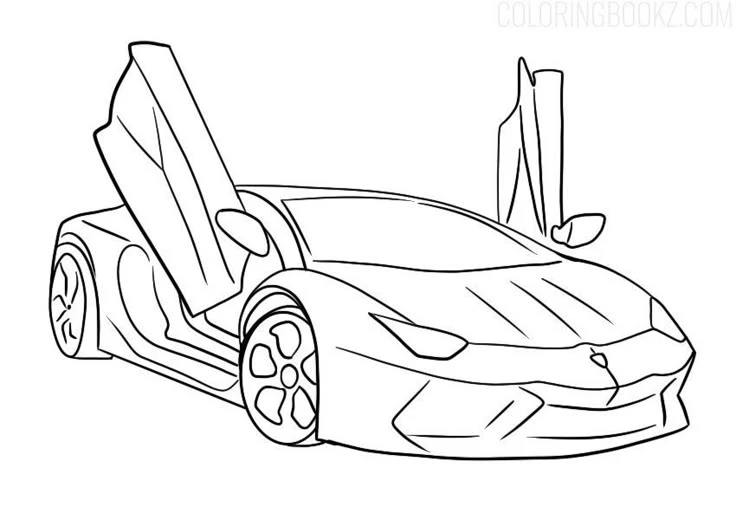 carros para colorir e imprimir