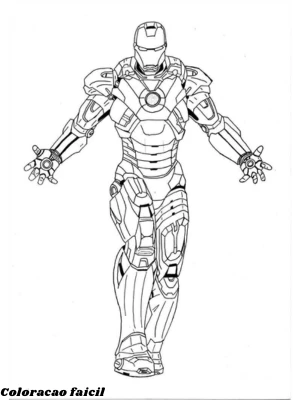 homem de ferro para pintar