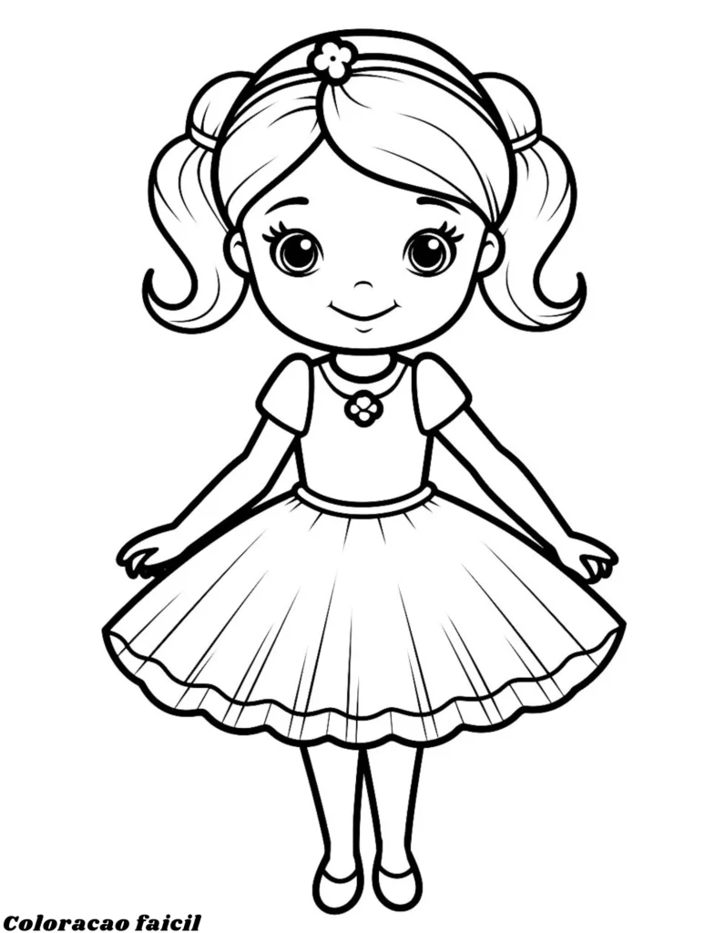 bonecas para imprimir