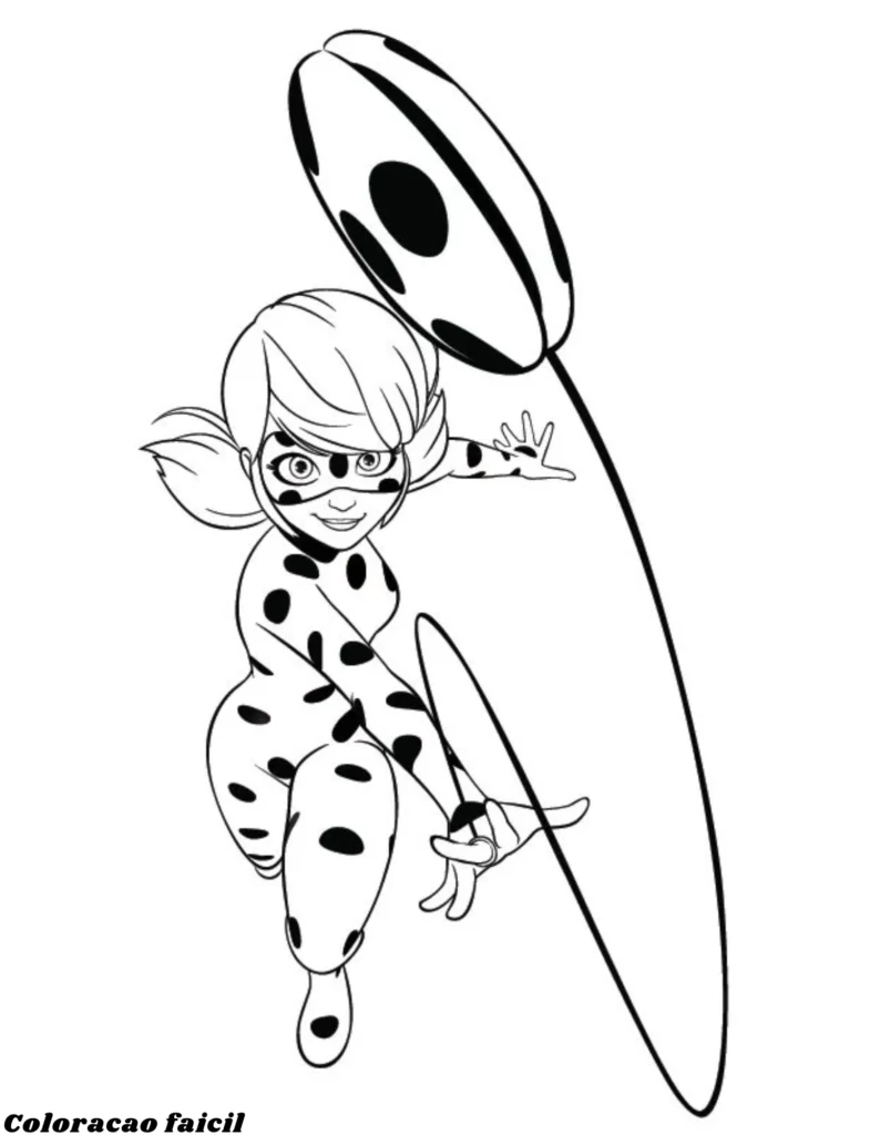 ladybug para colorir