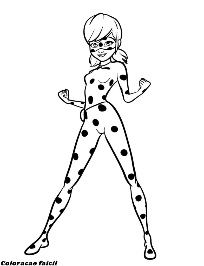 ladybug desenho para colorir
