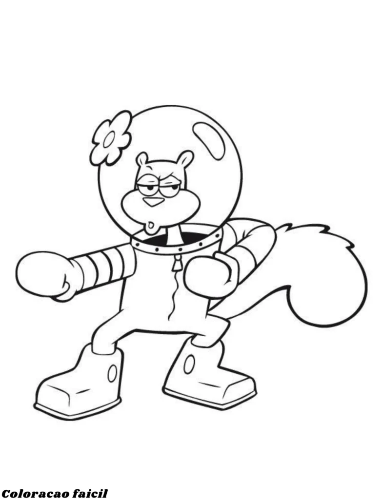 bob esponja e patrick para colorir