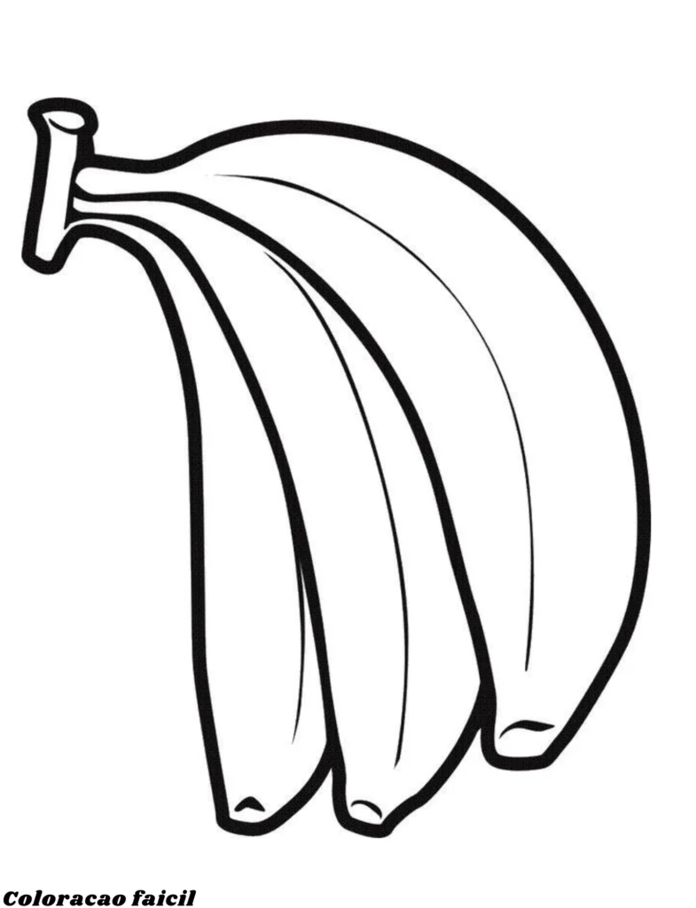 desenhos para colorir frutas