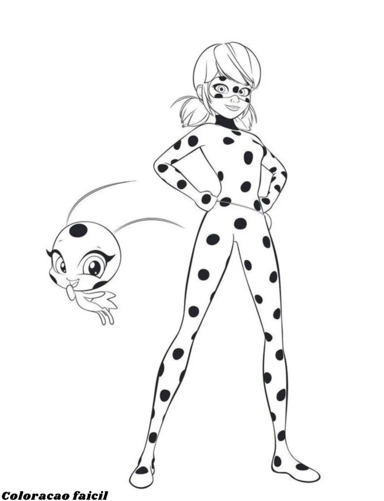 ladybug desenhos para colorir