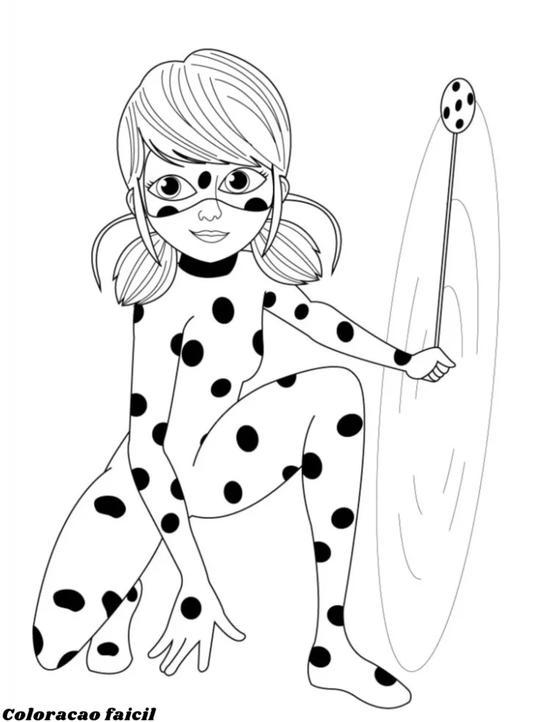 lady bug colorir