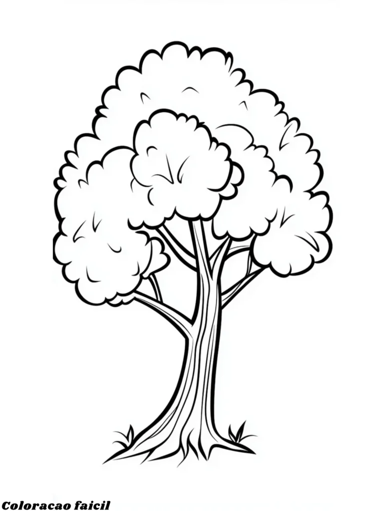 desenhos para colorir paisagens
