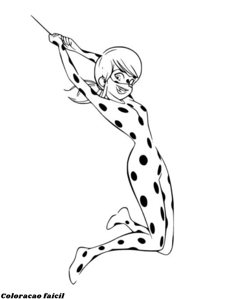 desenhos para colorir ladybug