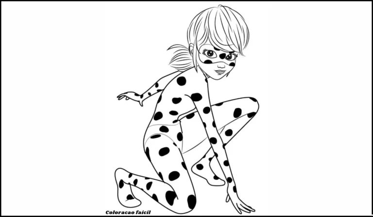 ladybug para colorir