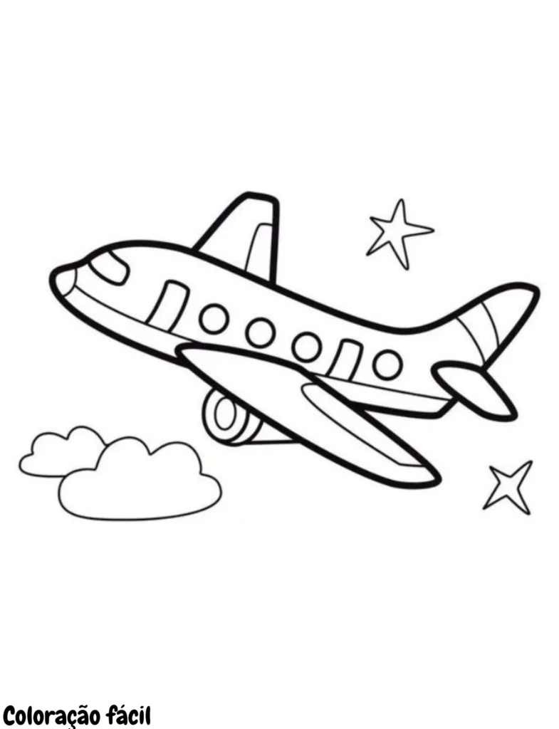foto de desenho de avião
