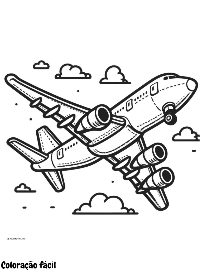 aviao imprimir