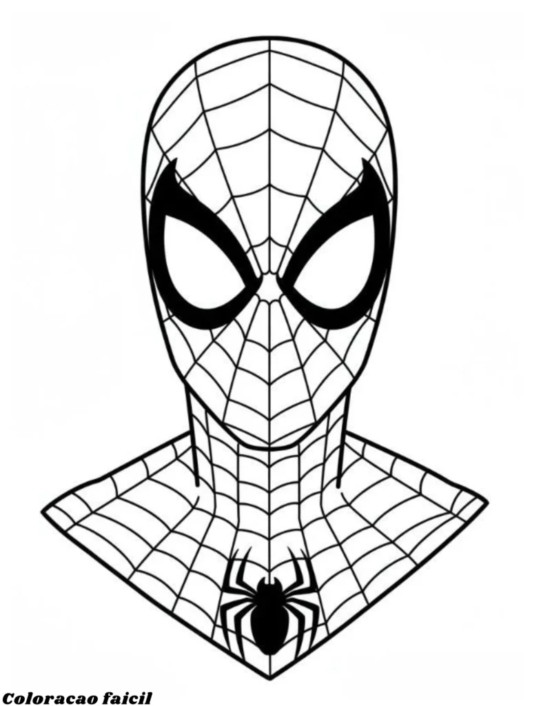 homem aranha imprimir