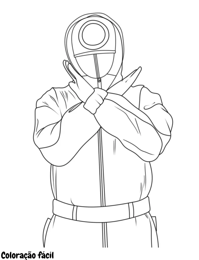 round 6 para colorir e imprimir