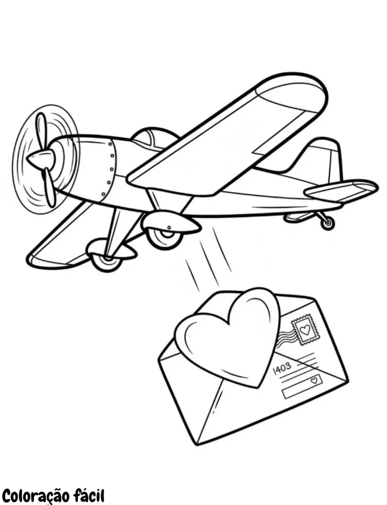 desenhos do avião