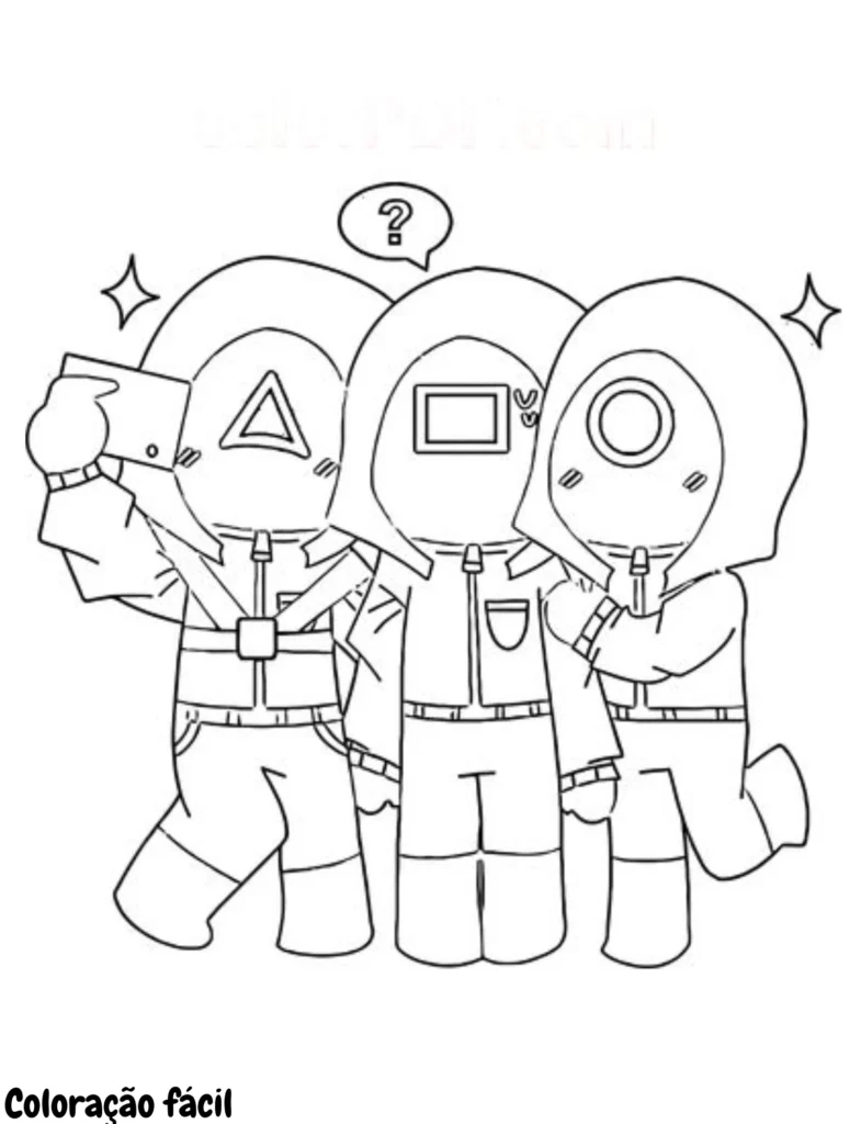 desenhos do round 6