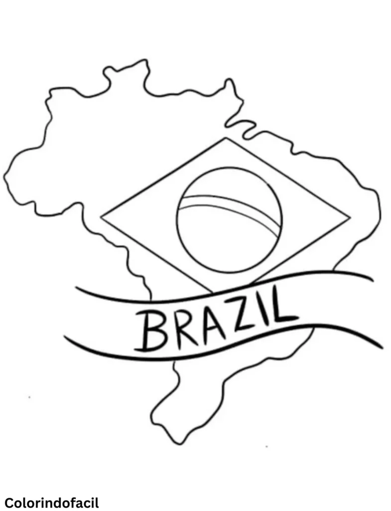 mapa brasil branco