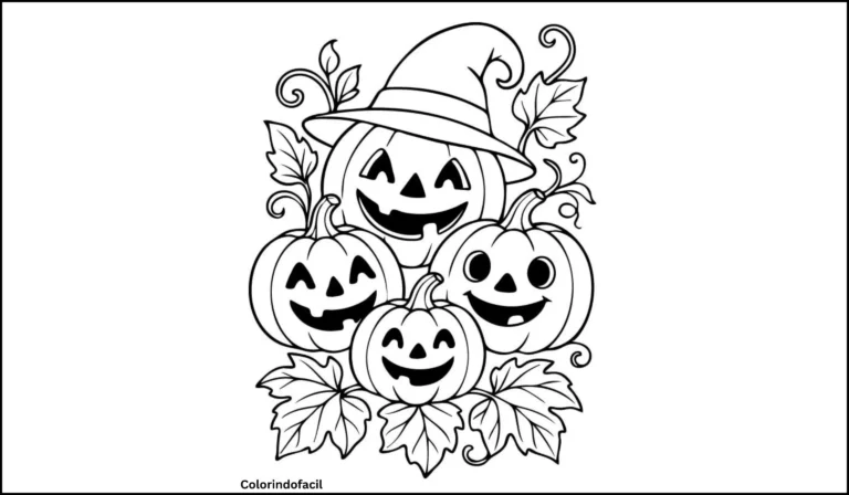 Halloween : Desenhos Para Colorir e Imprimir
