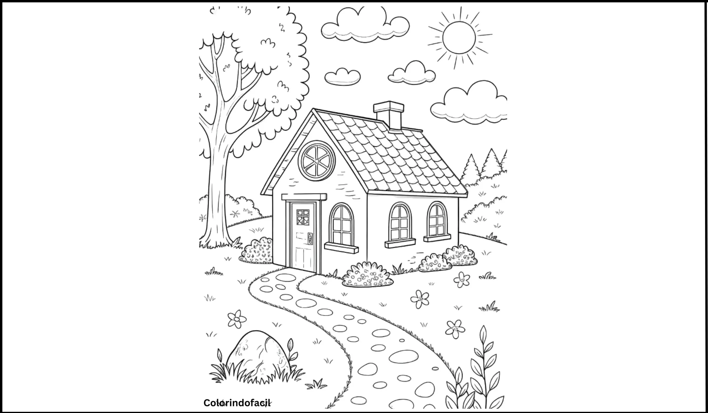 dibujos de primavera para colorear