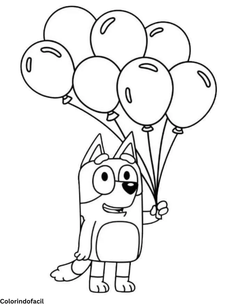 desenhos de bluey para imprimir e colorir