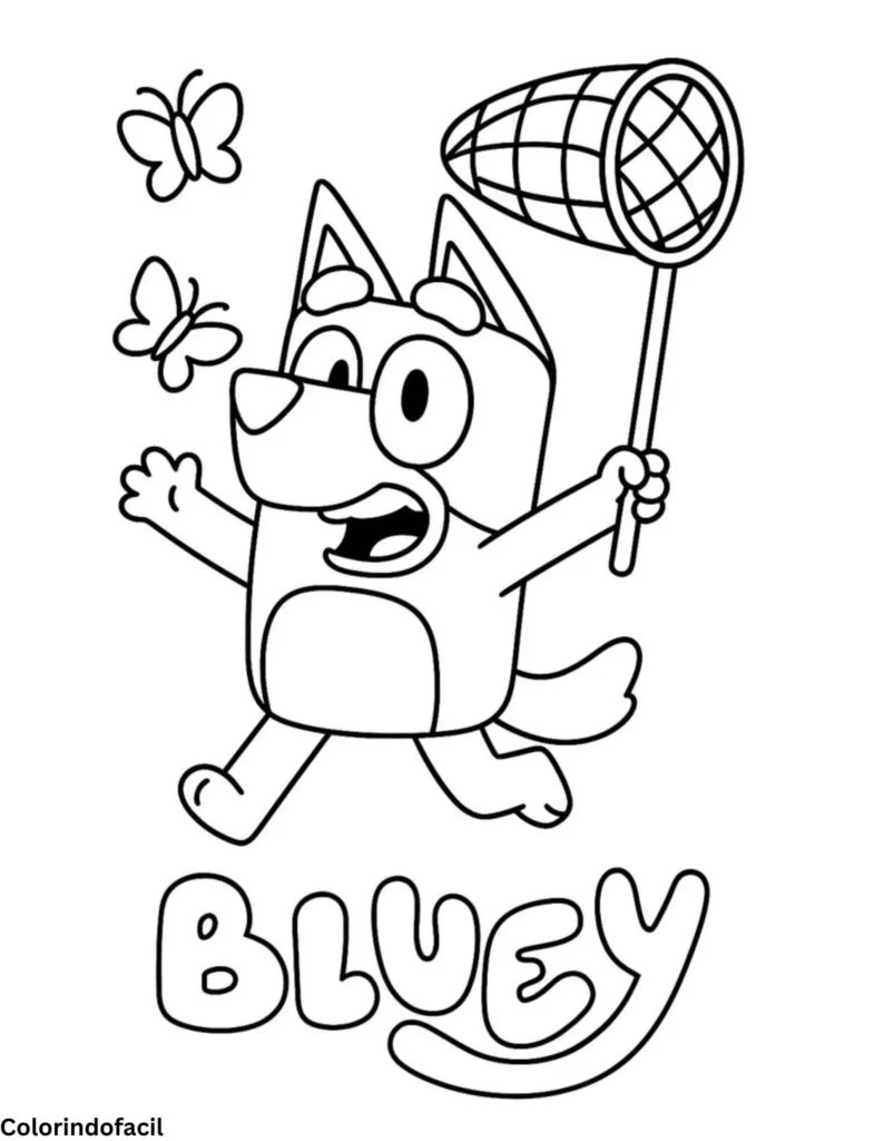 desenhos de bluey para imprimir e colorir