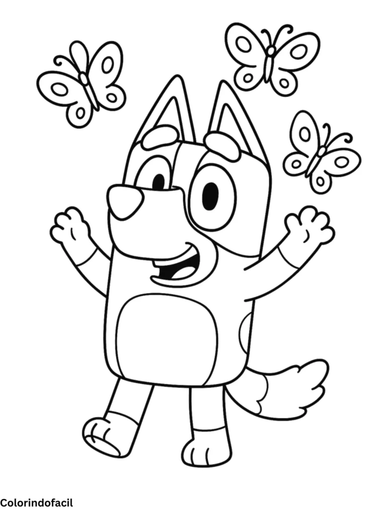 desenhos de bluey para imprimir e colorir