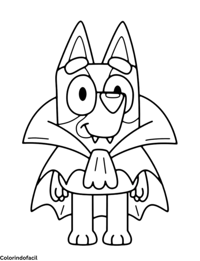 desenhos de bluey para imprimir e colorir