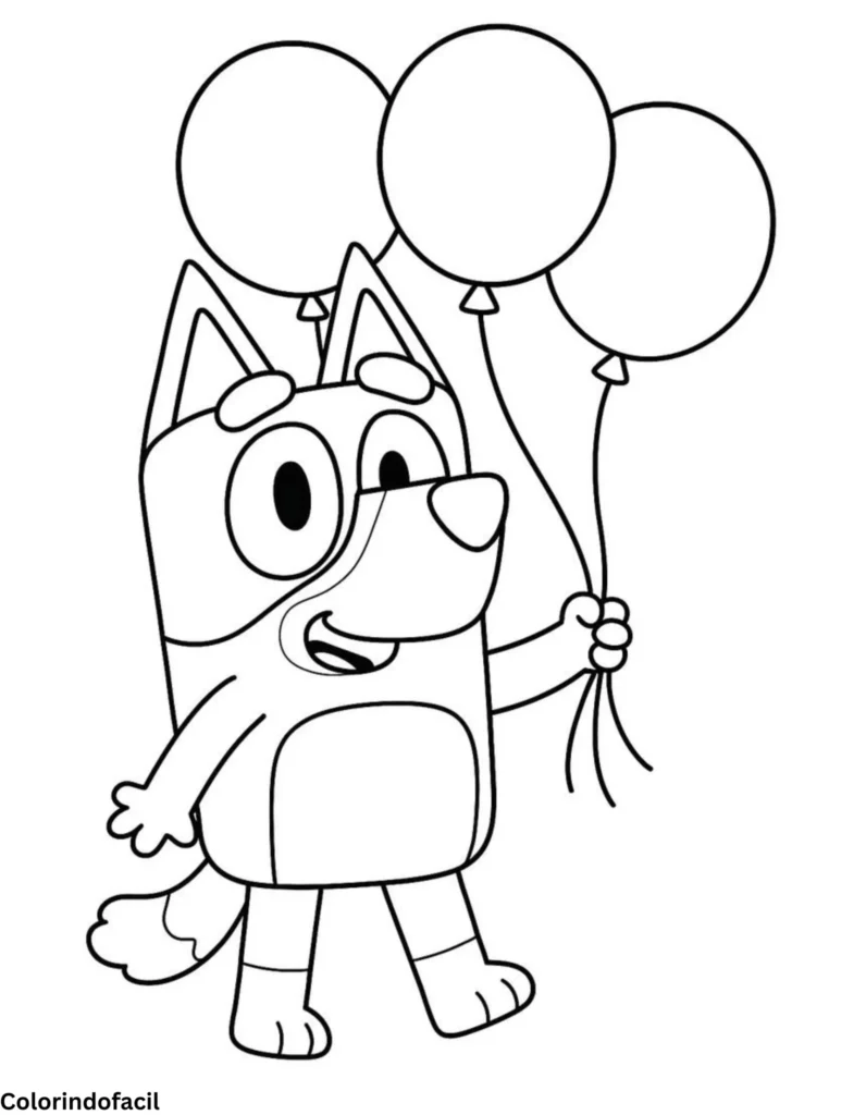 desenhos de bluey para imprimir e colorir