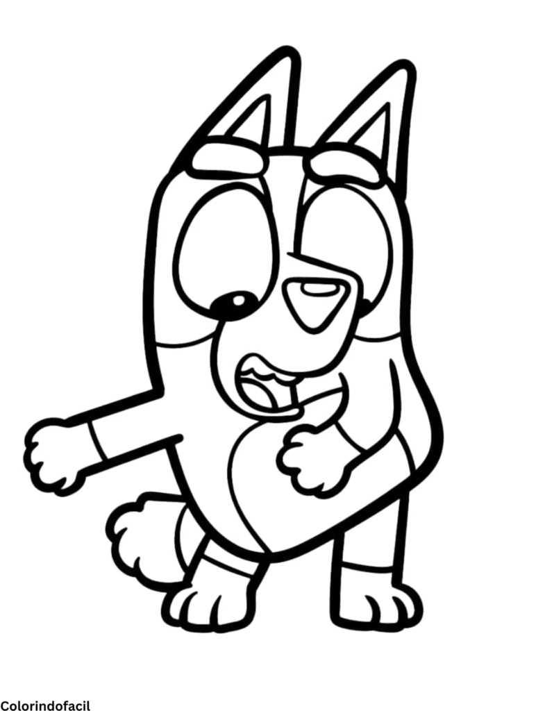 desenhos de bluey para imprimir e colorir